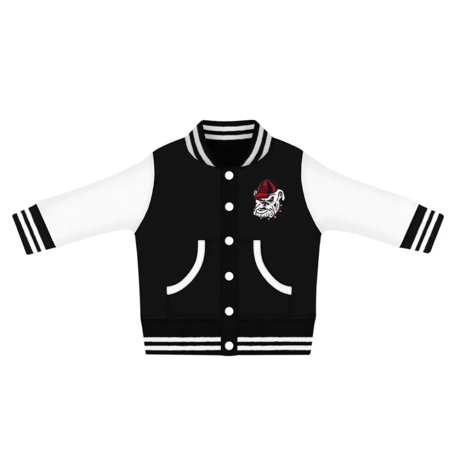 Georgia Bulldogs Varsity Wool/Leather Jacket