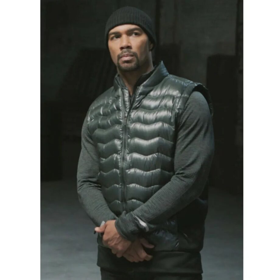 Omari Hardwick Power Puffer Vest