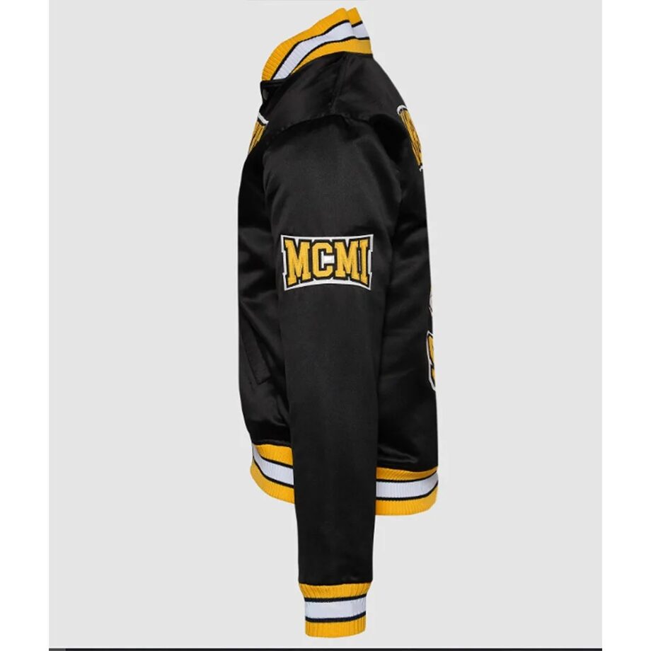 Black Satin Grambling State Tigers Jacket