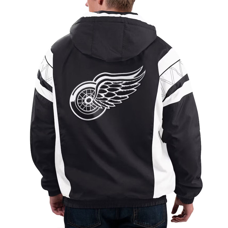 Detroit Red Wings Half-Zip Hoodie Jacket