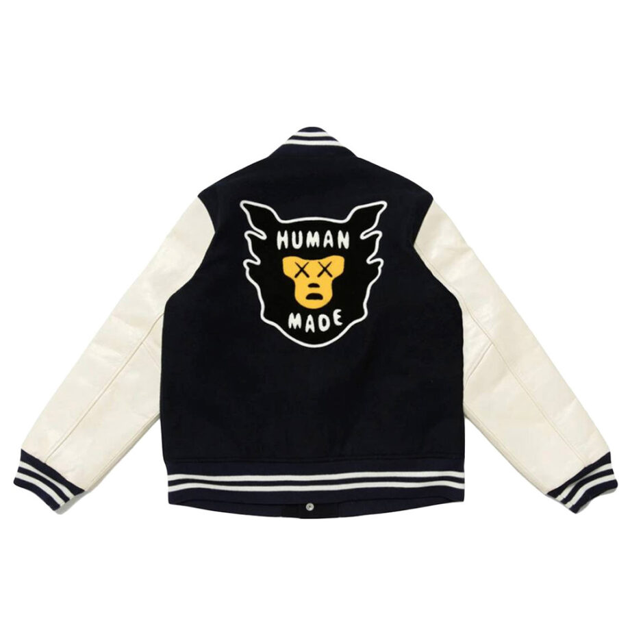 Kaws Human Made Varsity Jacket