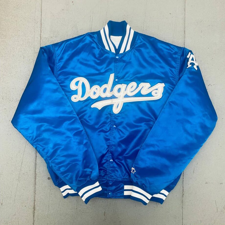1980s LA Dodgers Royal Blue Bomber Jacket