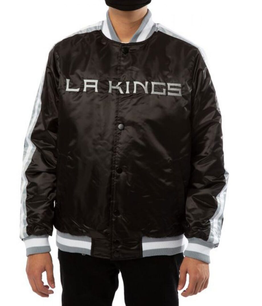 Los Angeles Kings Varsity Satin Jacket