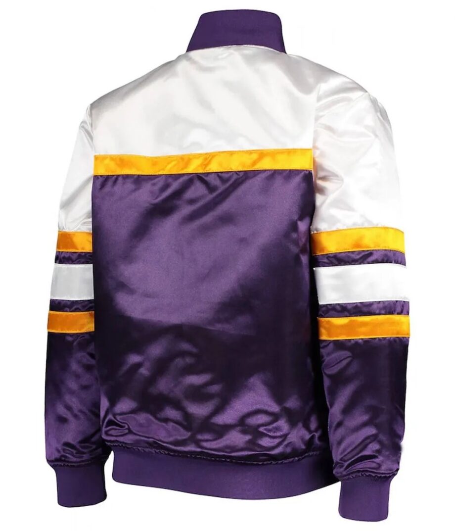 LA Lakers Hardwood Classics Purple/White Jacket