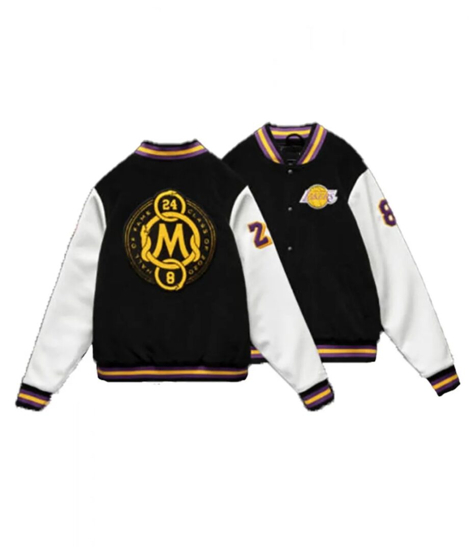 LA Lakers Black Mamba Varsity Jacket