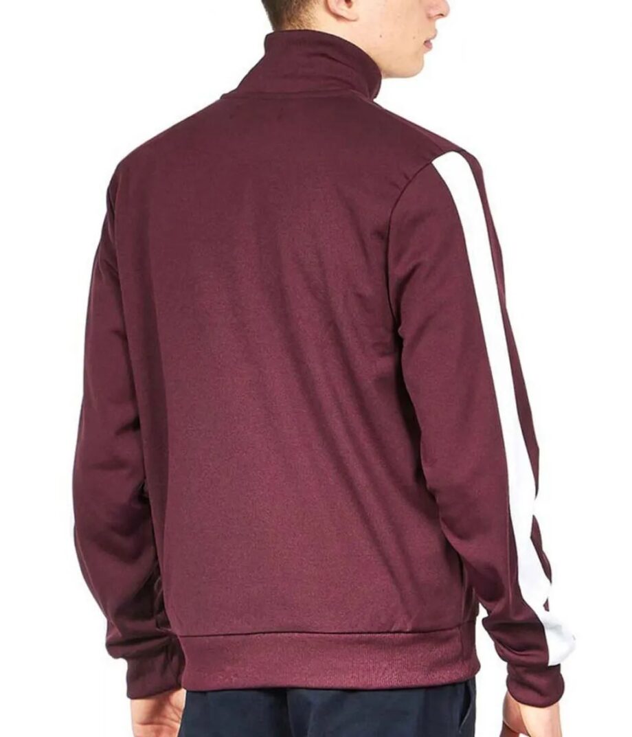 Omar Sy Lupin Maroon Jacket