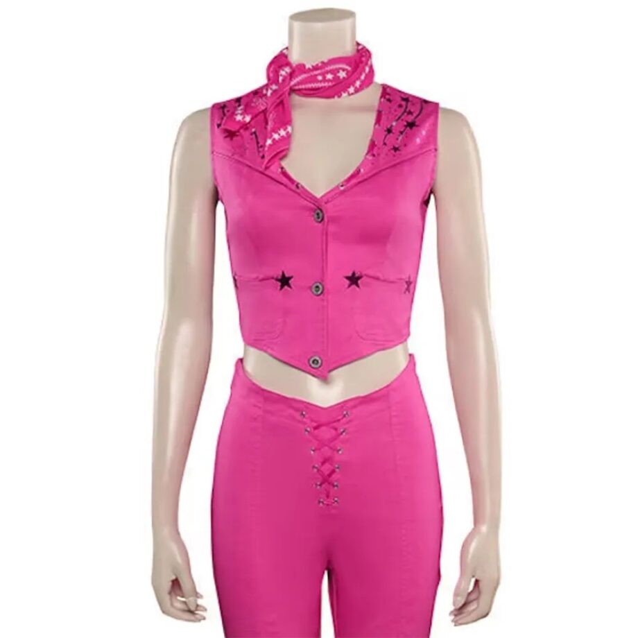 Barbie Margot Robbie Cotton Pink Vest