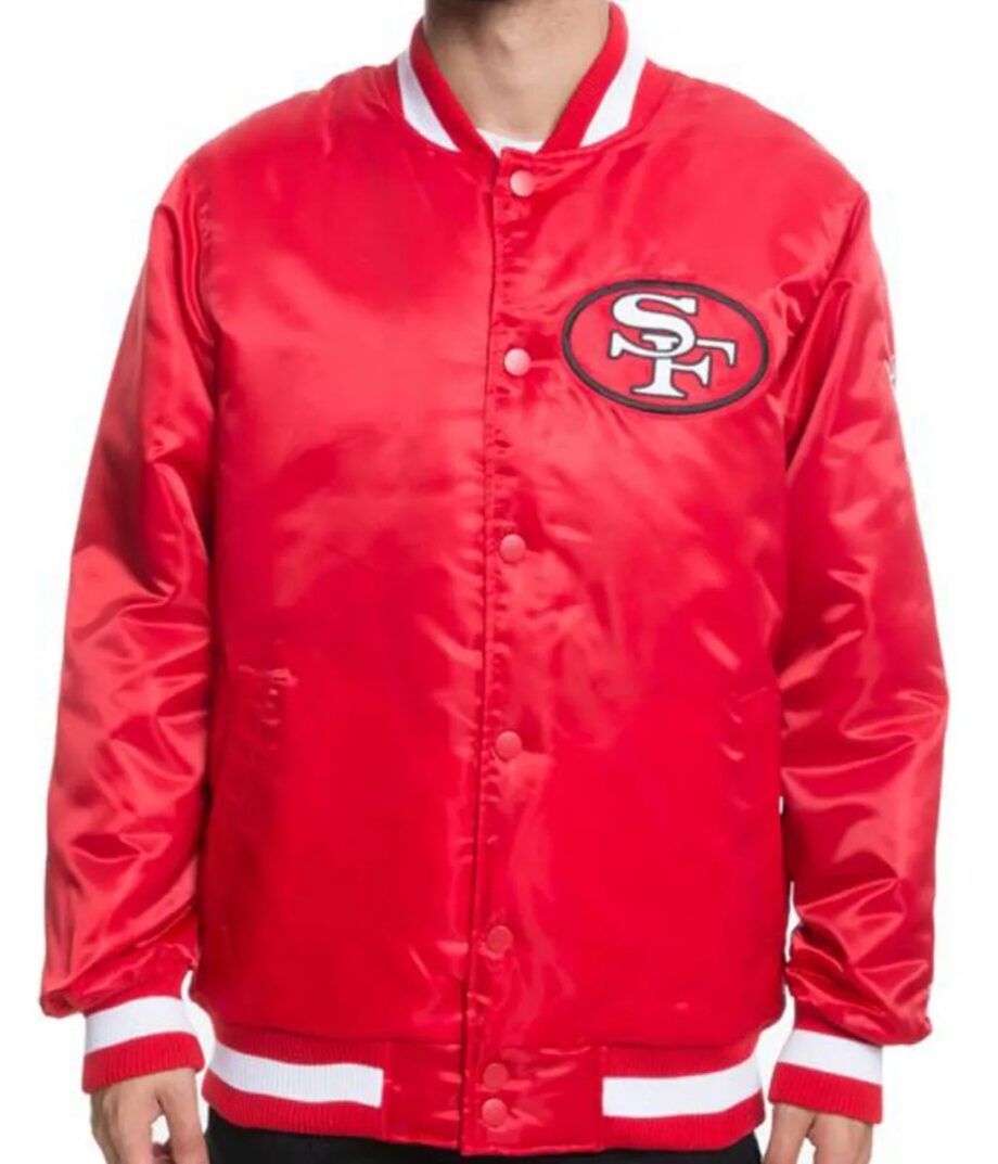 San Francisco 49ers 80s Satin Jacket