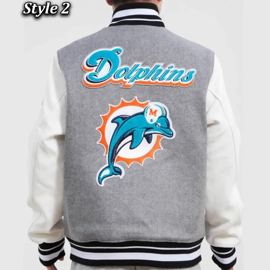 Miami Dolphins Varsity Jacket