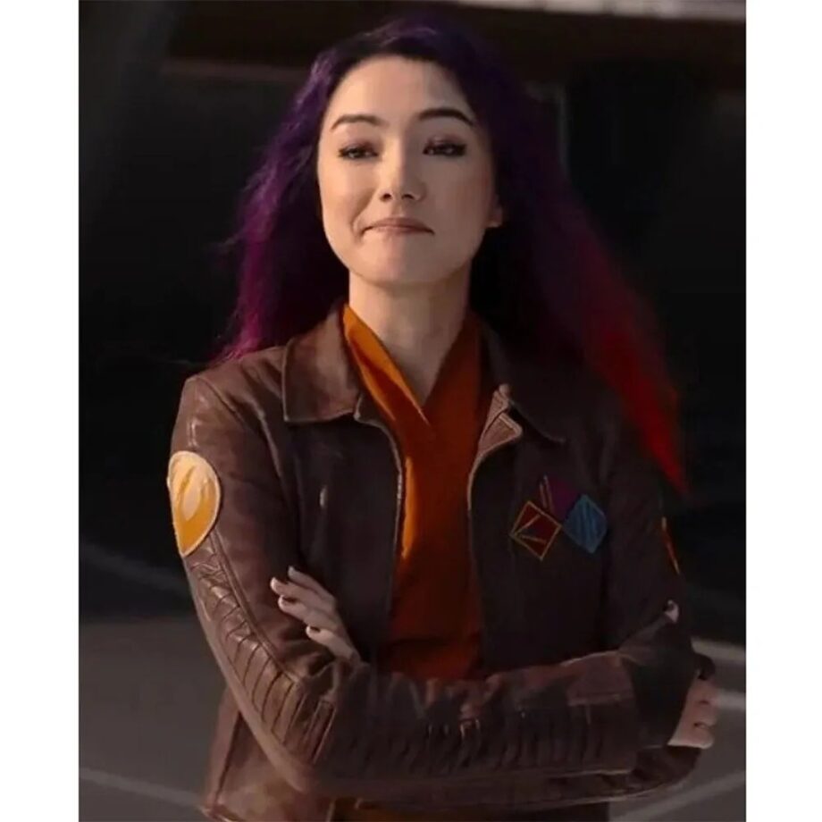 Natasha Liu Bordizzo Ahsoka Leather Jacket