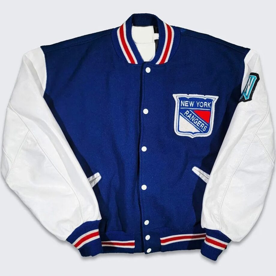 New York Rangers Varsity Jacket
