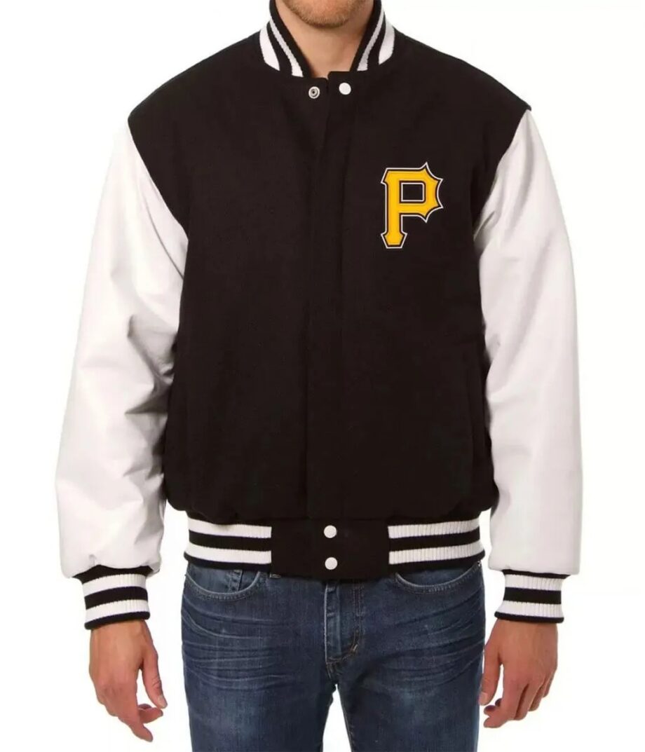Pittsburgh Pirates Letterman Two Tone Jacket