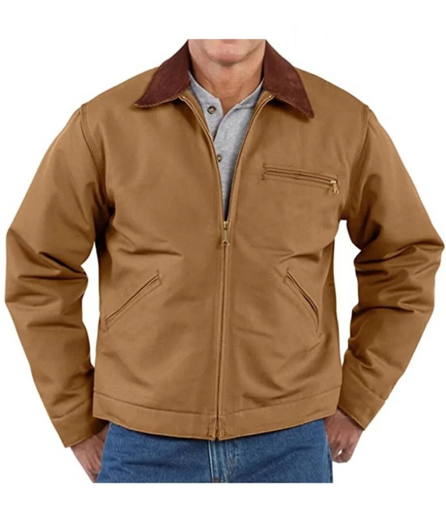Josh Brolin Outer Range Brown Cotton Jacket