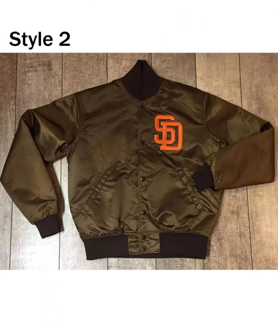 1969 San Diego Padres Satin Jacket