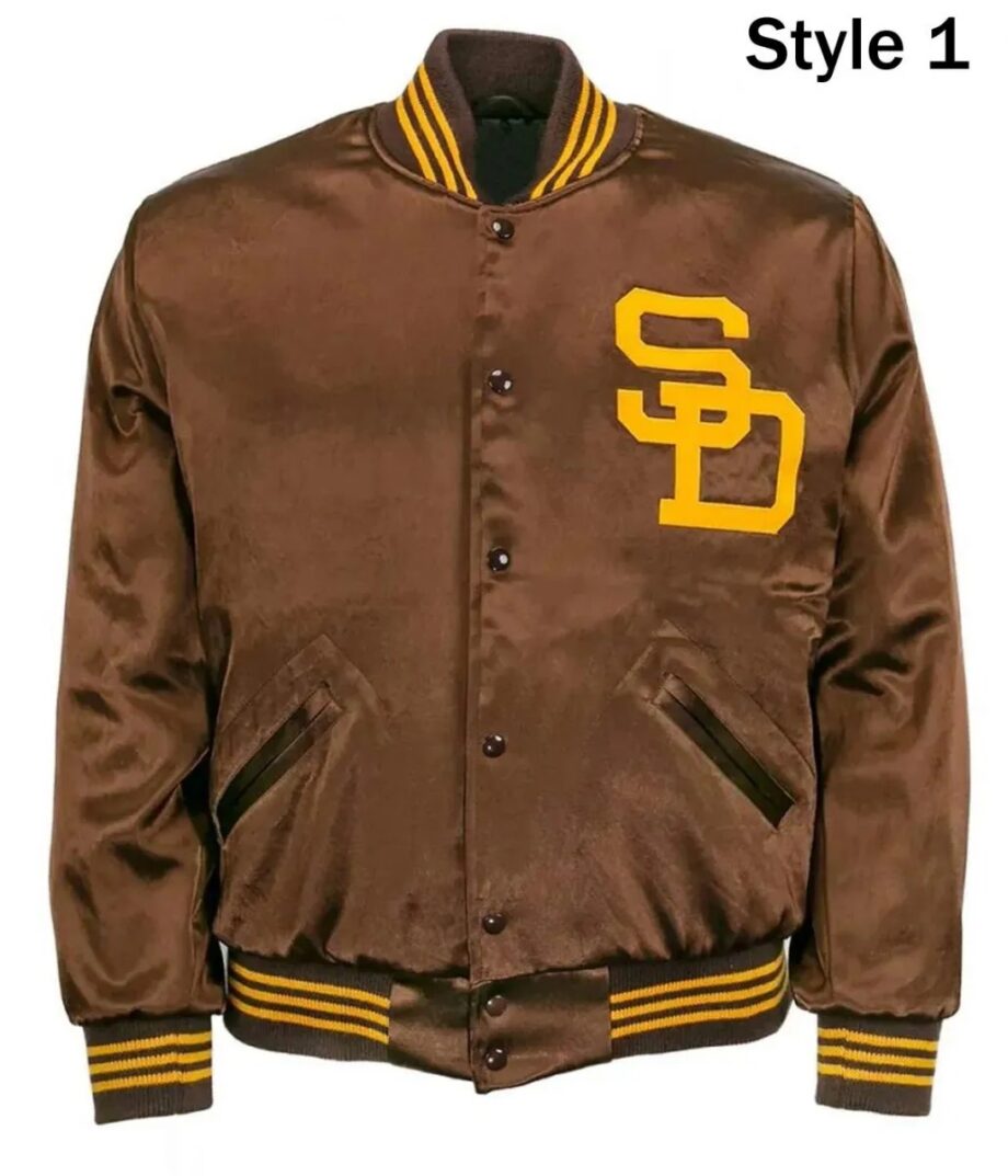 1969 San Diego Padres Satin Jacket