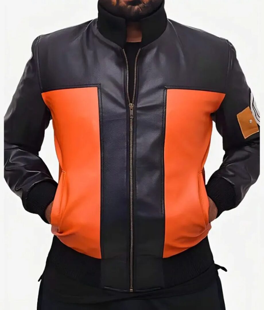 Naruto Shippuden Uzumaki Leather Jacket