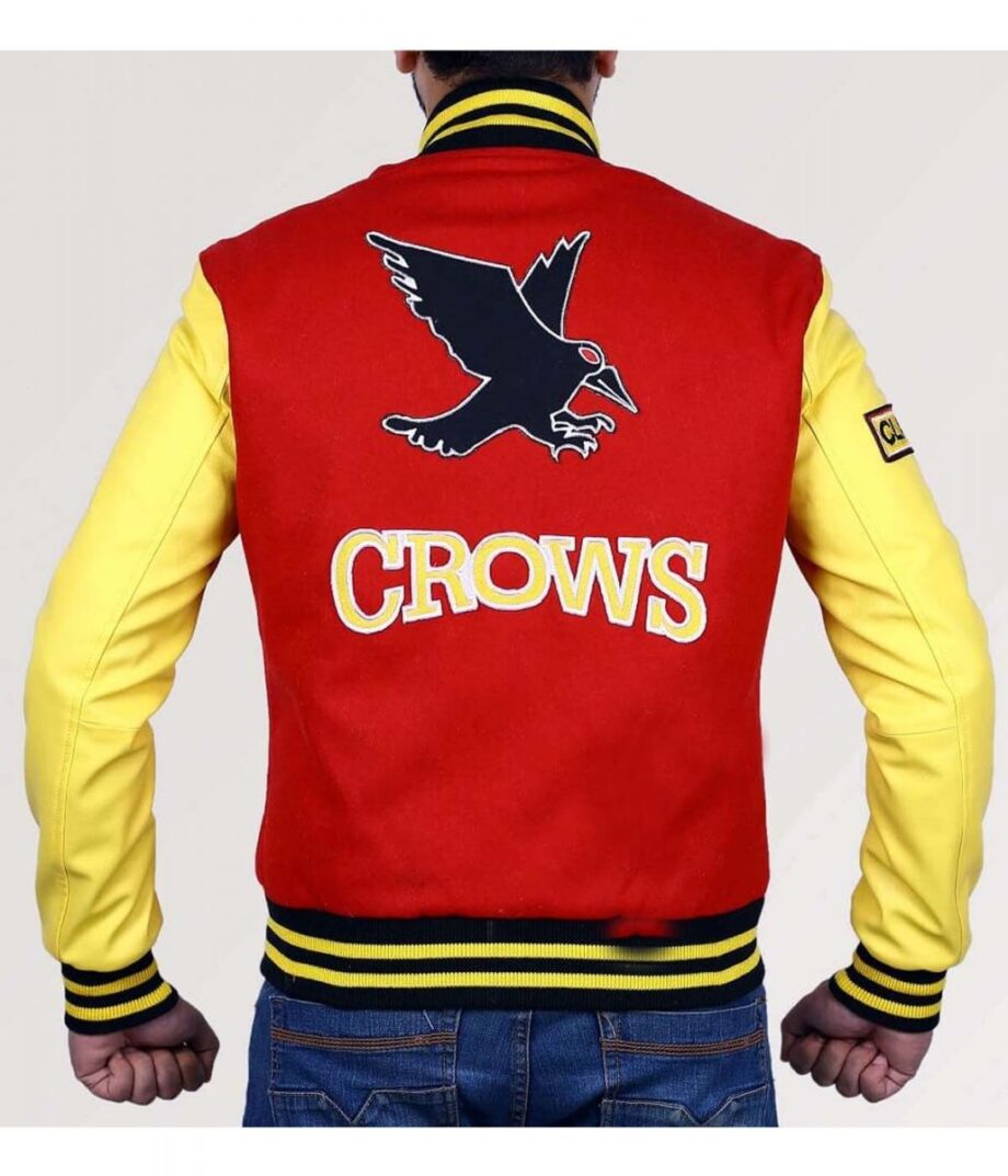 Clark Kent Smallville Red & Yellow Varsity Jacket