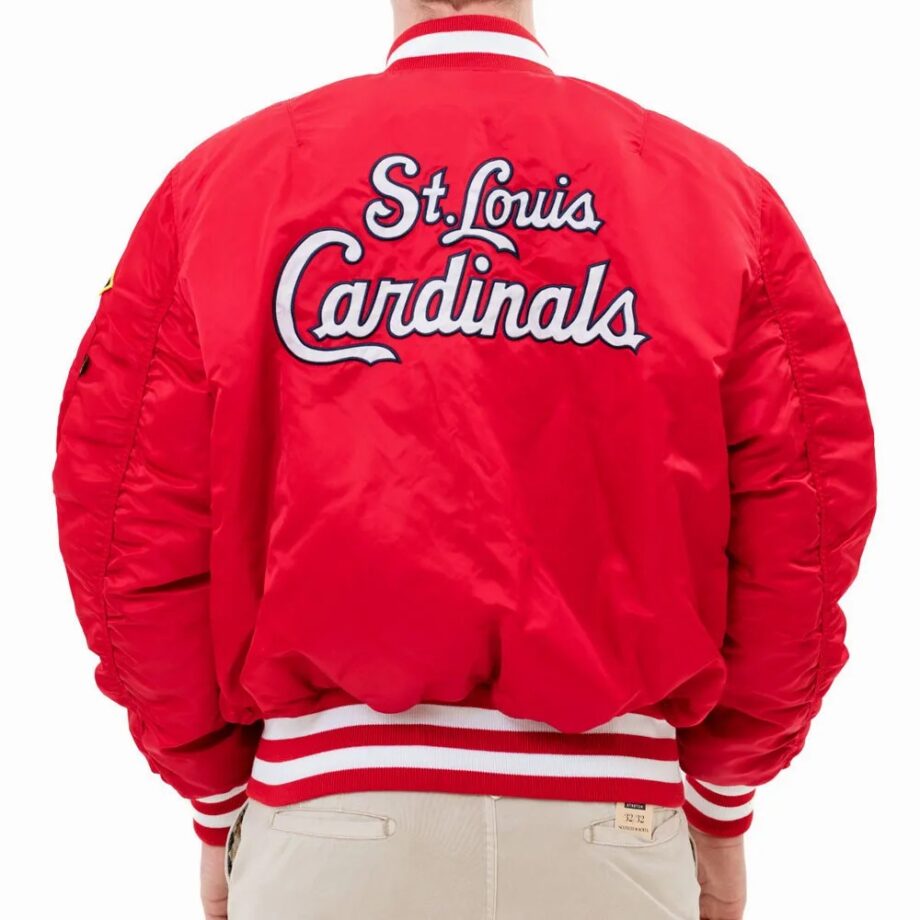 St. Louis Cardinals Bomber MA-1 Jacket
