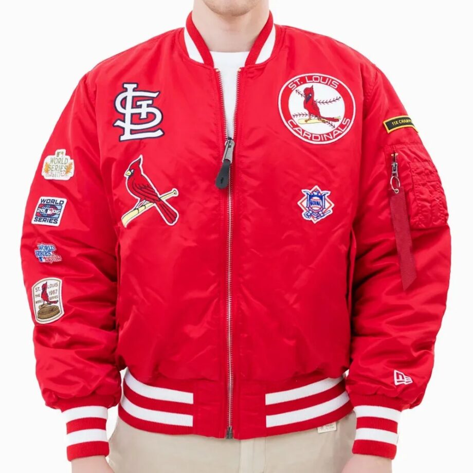 St. Louis Cardinals Bomber MA-1 Jacket