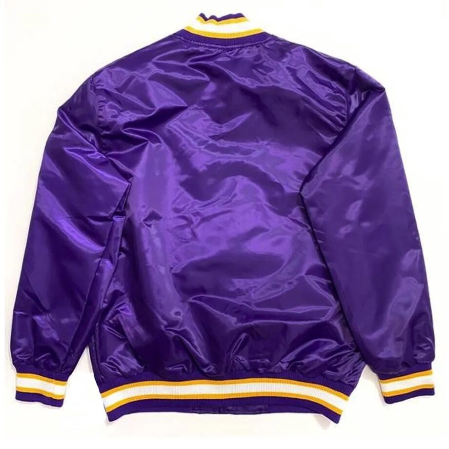 LSU Tigers Purple Satin Jacket