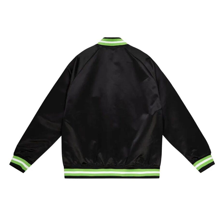 Tampa Bay Rays Devil Rays Black Satin Jacket