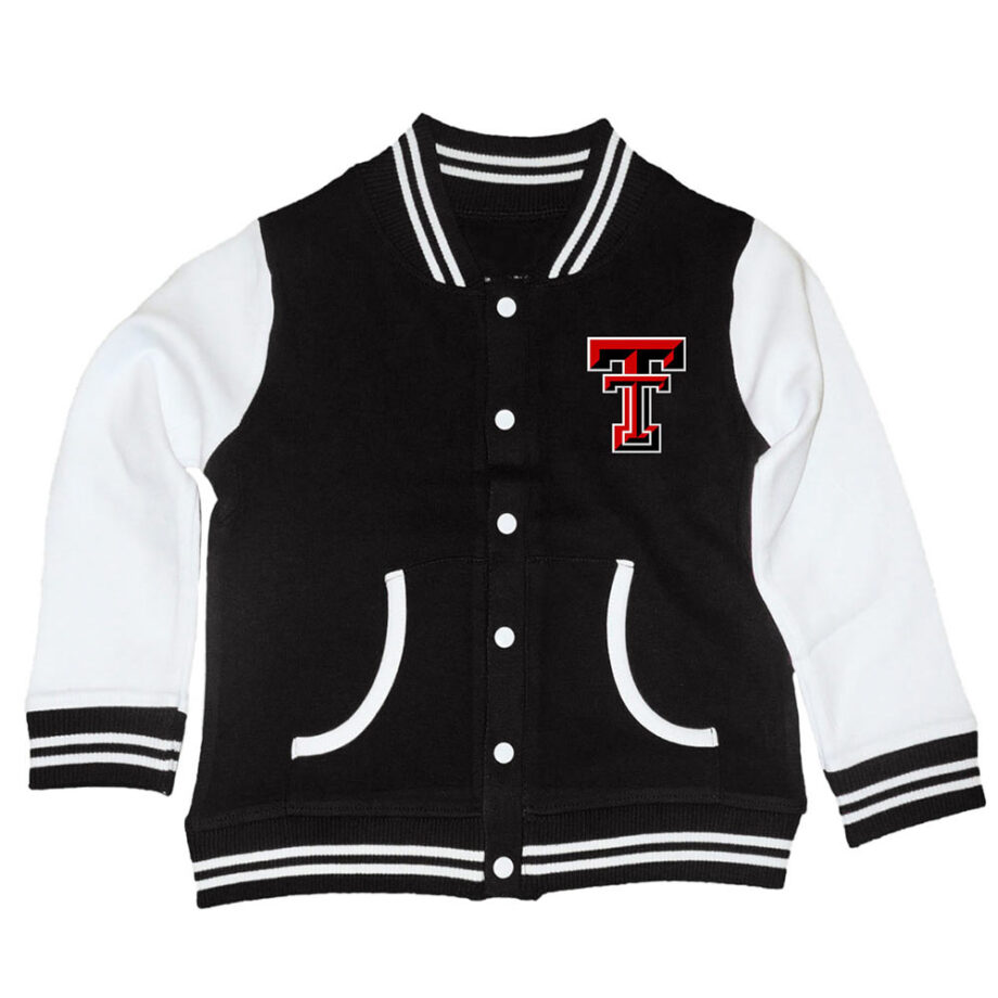 Texas Tech Raiders Black Varsity Jacket