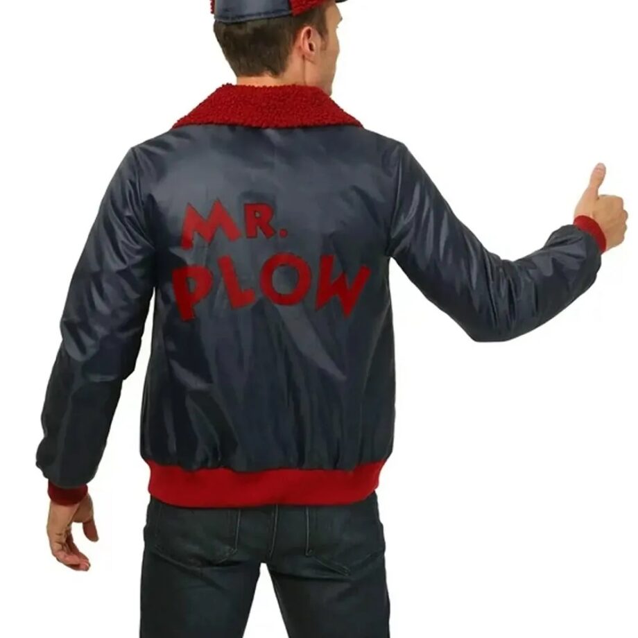 Homer Simpson Navy Bomber Jacket