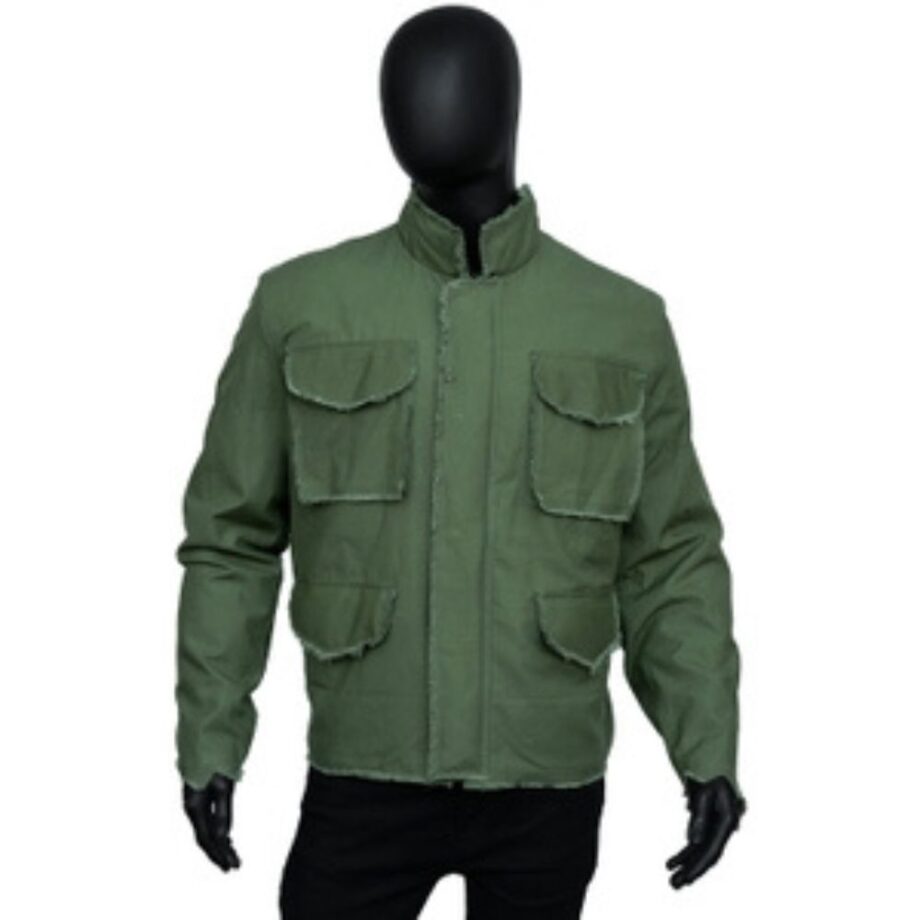 Vincente Disanti Never Hike in the Snow Green Jacket