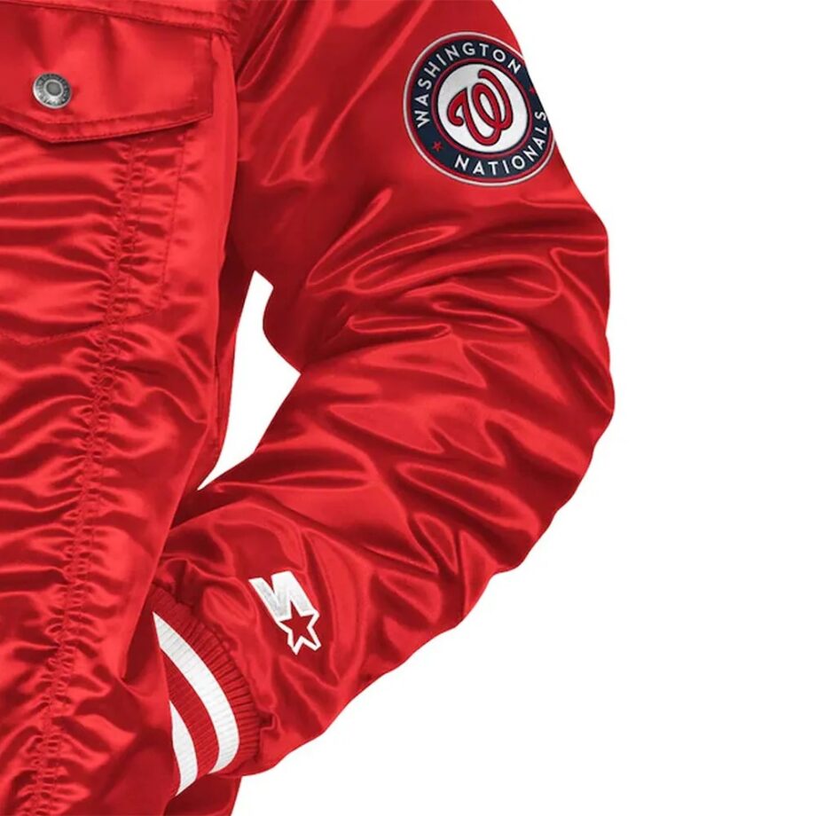 Washington Nationals Red Tab Trucker Jacket