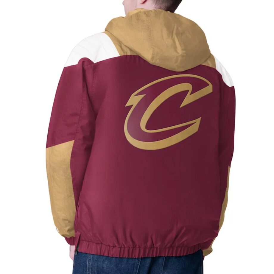 Cleveland Cavaliers Charger Half-Zip Pullover Jacket