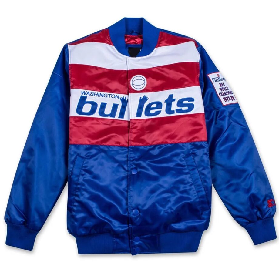 Washington Bullets 1977-78 Champions Jacket