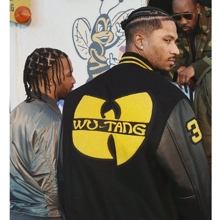 Wu-Tang Hart Black Varsity Jacket