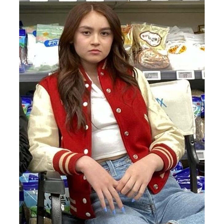 XO Kitty Anna Cathcart Varsity Jacket
