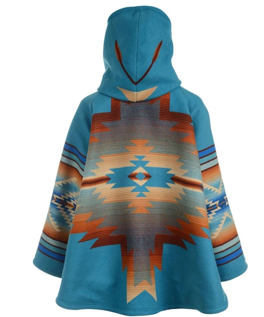 Kelly Reilly Yellowstone Season 3 Duffle Poncho