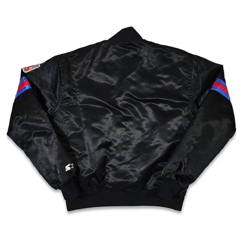 80s New York Giants Black Bomber Jacket