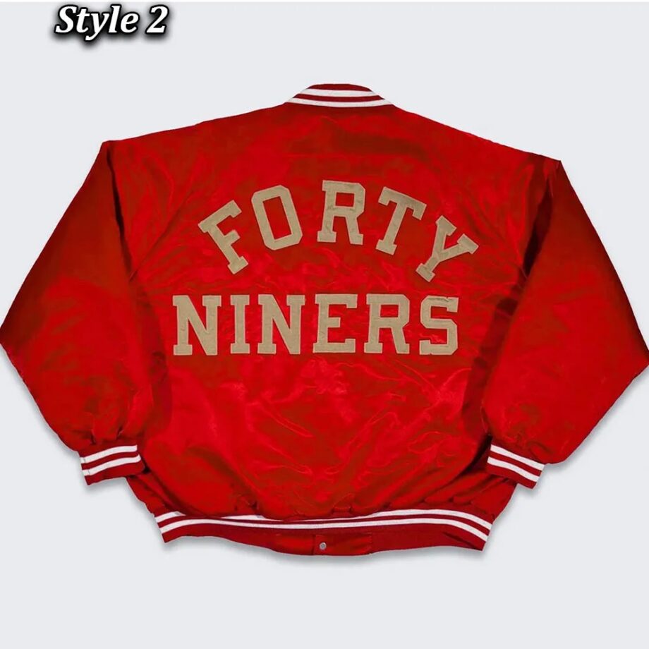 Vintage 80s San Francisco 49ers Bomber Jacket
