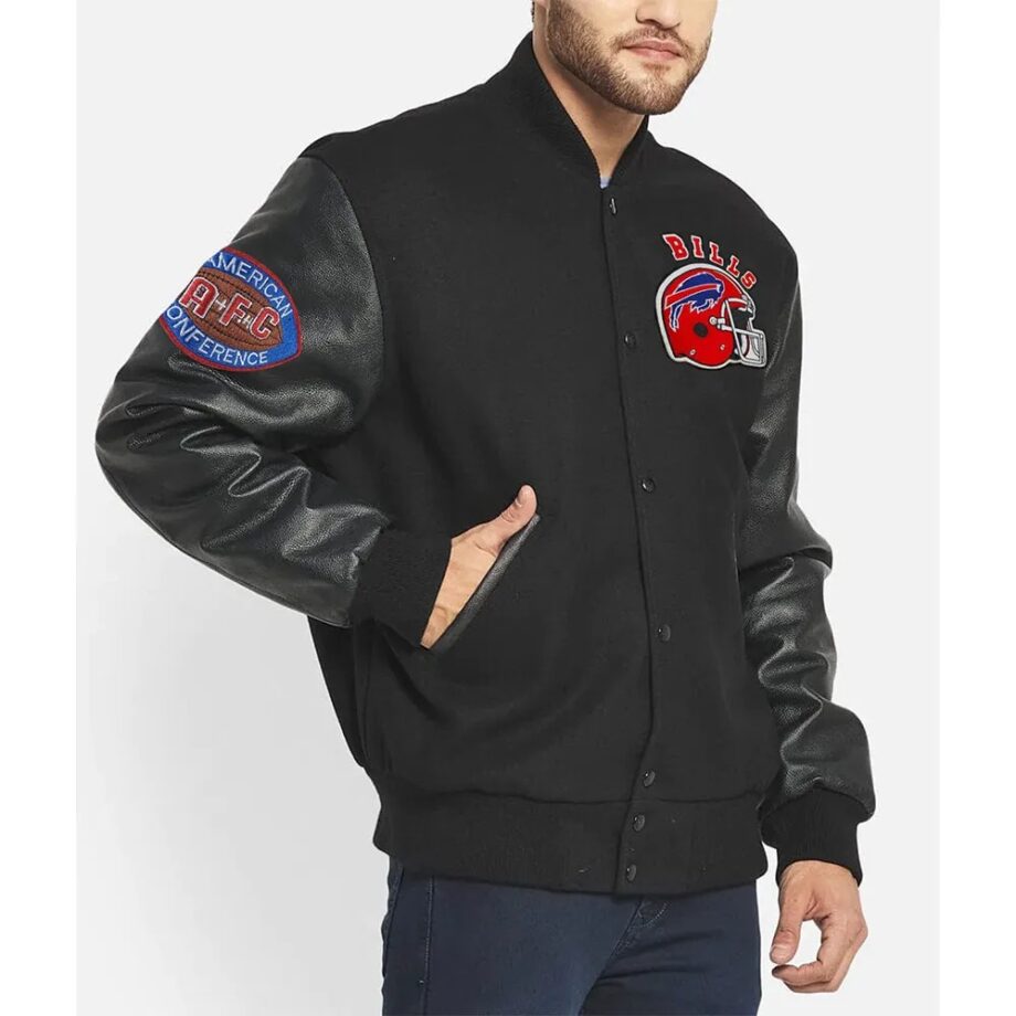 90s Buffalo Bills Varsity Jacket