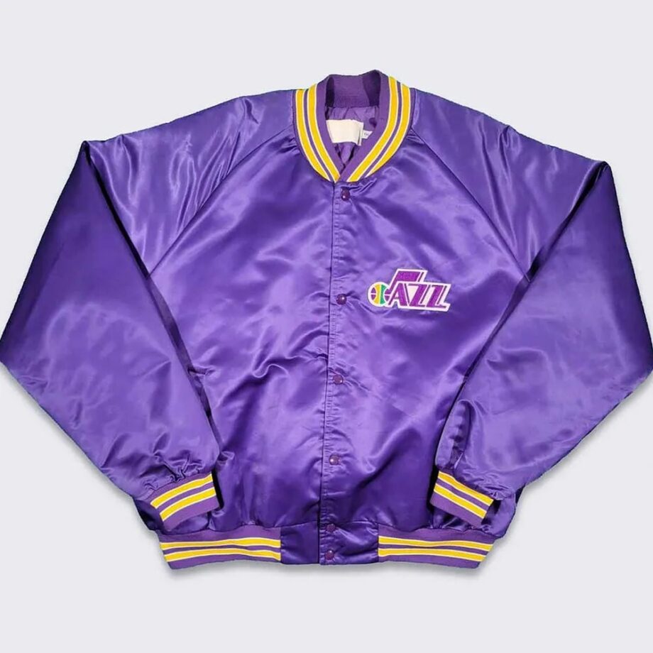 90s Utah Jazz Purple Jacket