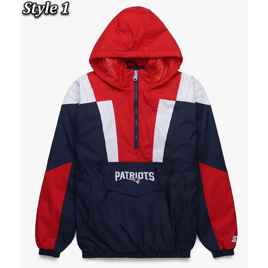New England Patriots Pullover Jacket