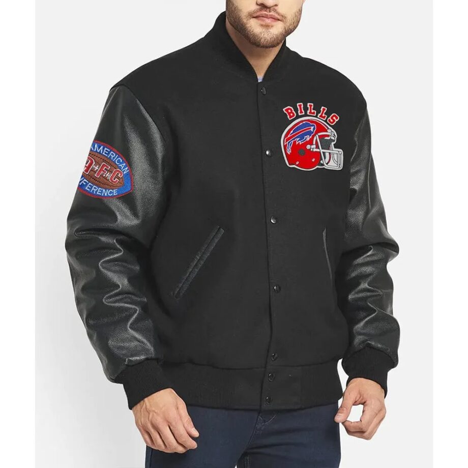 90s Buffalo Bills Varsity Jacket