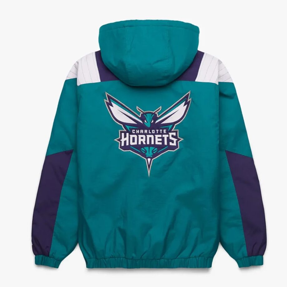 Charlotte Hornets Pullover Half-Zip Jacket