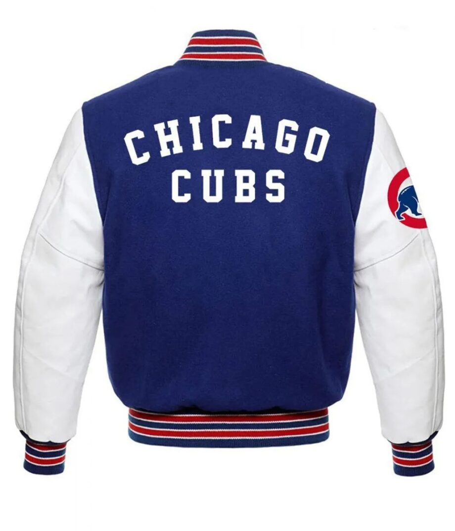 Chicago Cubs MLB Blue & White Varsity Jacket