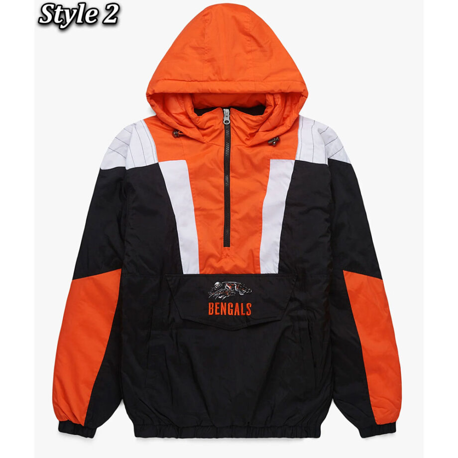 Cincinnati Bengals Pullover Jacket