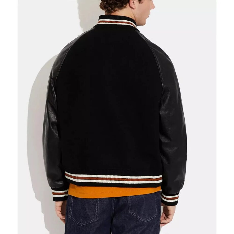 Coach Black Varsity Jacket