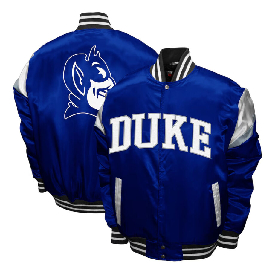Duke Blue Devils Power Royal Satin Jacket