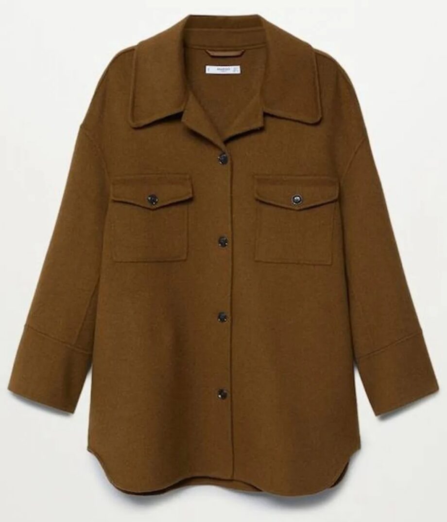 Lily Collins Emily in Paris Season 2 Brown Jacket