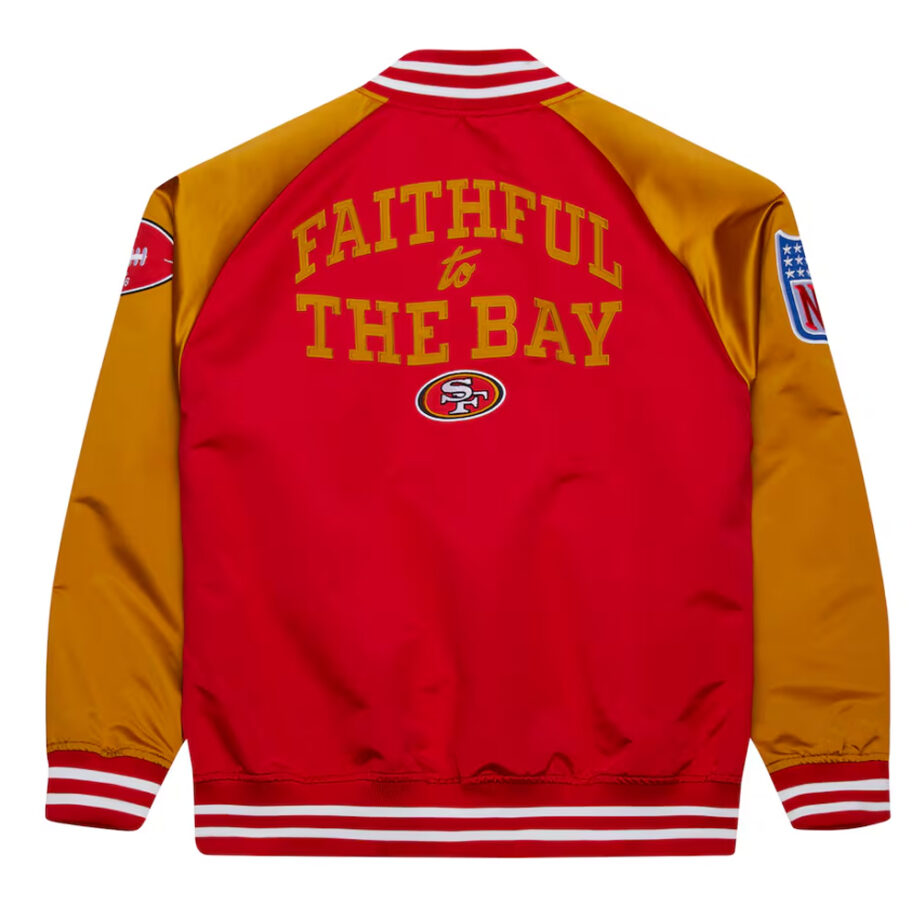 Faithful to The Bay San Francisco 49ers Red & Gold Jacket
