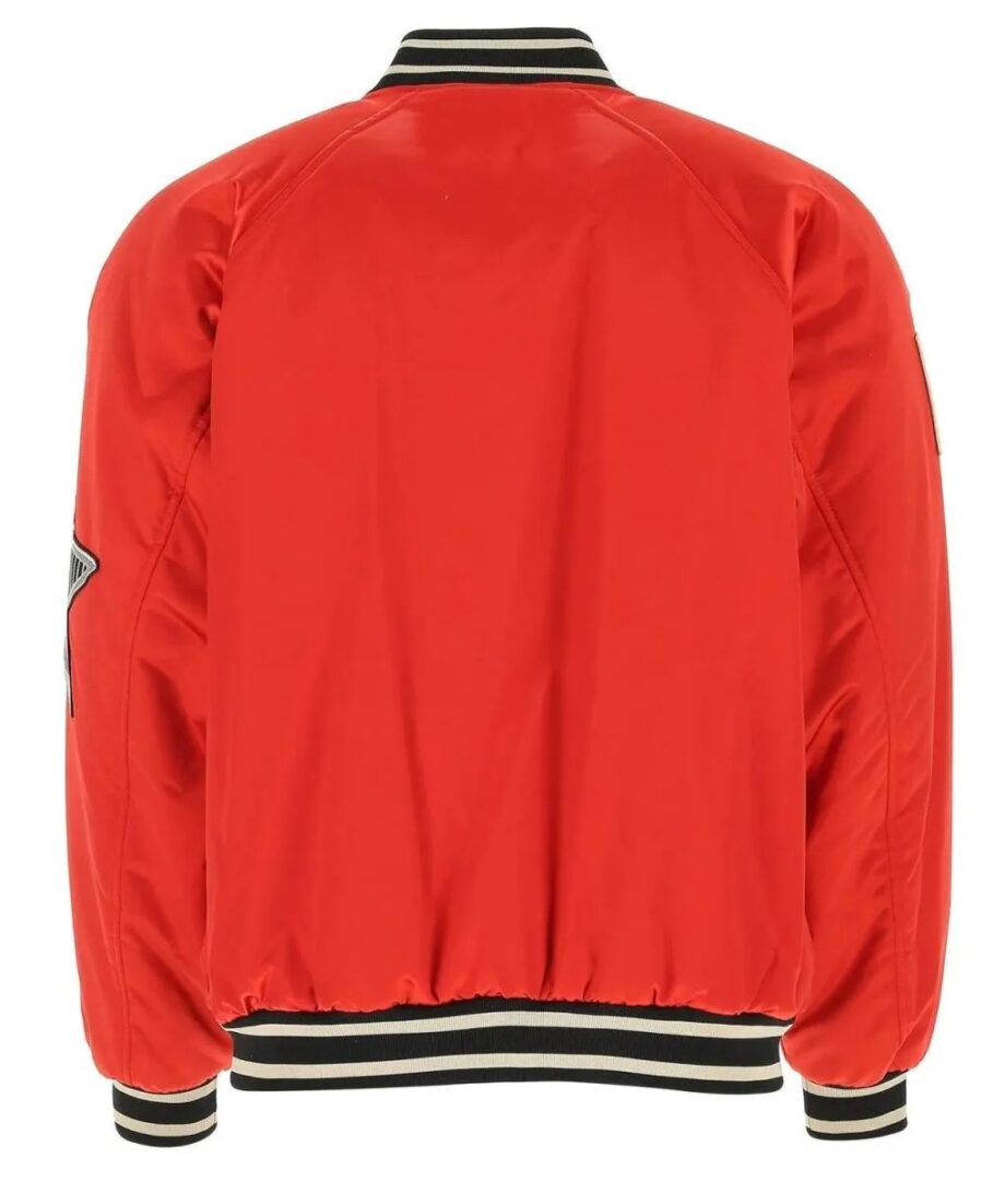 Fendi Red Bomber Jacket