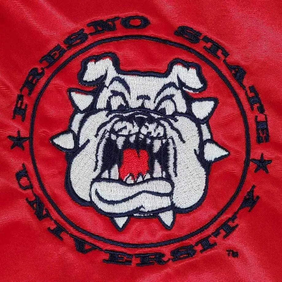 Fresno State Bulldogs Red Bomber Jacket