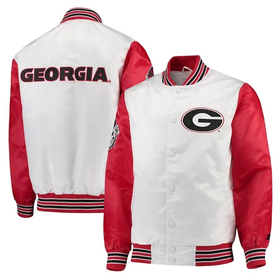White/Red Georgia Bulldogs The Legend Jacket